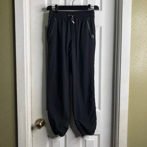 Athleta Girl Black Lined Jogger-Large (12)